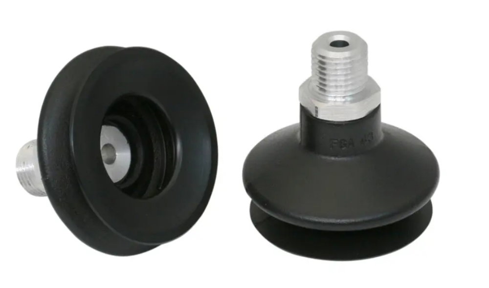 FSGA43 NBR-55 G1/4-AG BELLOWS SUCTION PAD &1/4 M NIPPLE