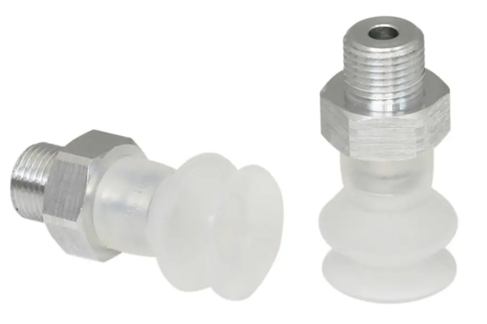 FSGA 16 G1/8 AG 1.1/2" BELLOWS VACUUM PAD16MM SI MALE