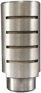 Hot Silencer for Large Vortex Tubes