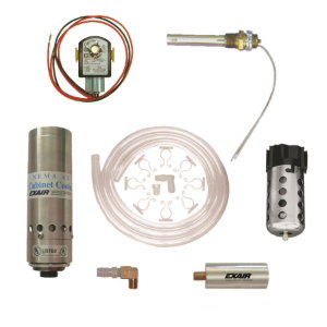 Cabinet Cooler System With Thermostatic Control