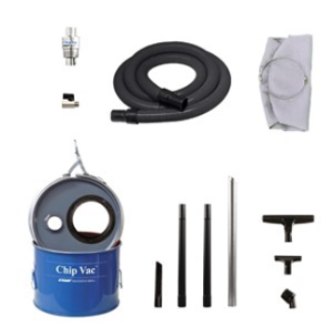 Mini Chip Vac System With 20 Litre Drum Supplied