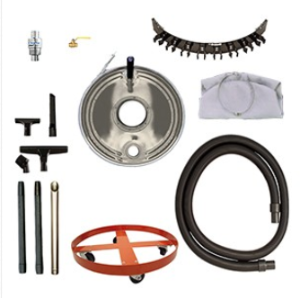 Chip Vac System Deluxe Fits Litre Drum (Not Supplied)