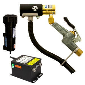 Gen 4 Ion Air Gun With Power Supply & Filter Regulator