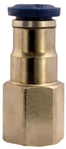 Push-In Connecter 1/4" Tube x 1/8 NPTF