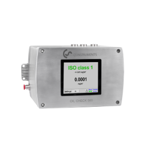 OIL CHECK 500 - Measuring devices for the vaporous residual oil content in compressed air and other gases