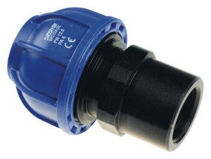 D. ALUMINIUM FEMALE STRAIGHT CONNECTOR